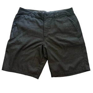 Men’s O’Neill Black Checkered Print Shorts Size 38